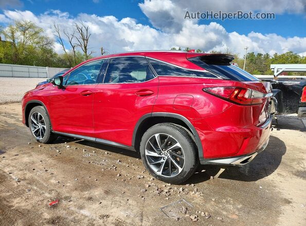 2T2BZMCA2JC155906 2018 LEXUS RX Красный Задняя левая четверть