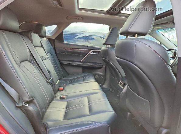 2T2BZMCA2JC155906 2018 LEXUS RX Красный Вид задней части салона