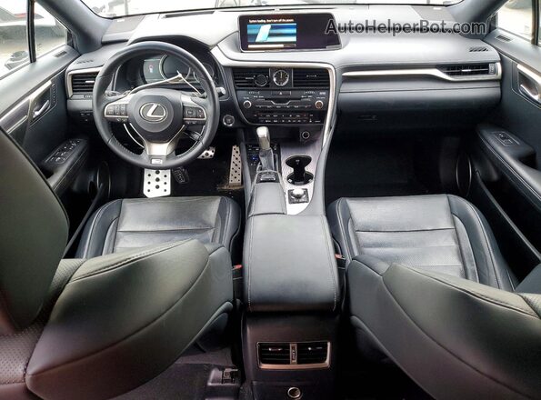 2T2BZMCA2KC184629 2019 LEXUS RX Белый Вид панели приборов