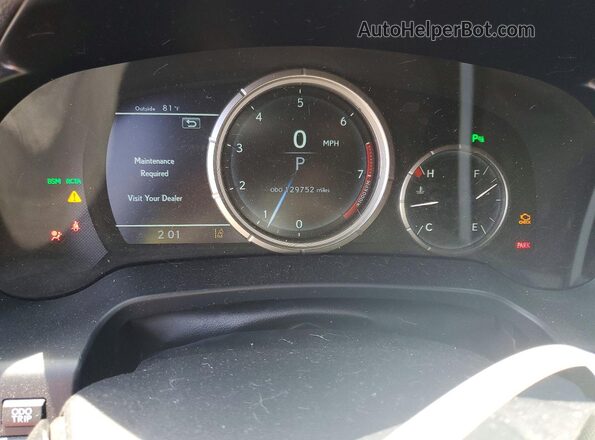 2T2BZMCA3GC032642 2016 LEXUS RX Серебряный Вид щитка приборов