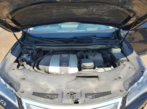 2T2BZMCA4GC006180 2016 LEXUS RX Черный Вид подкапотного пространства