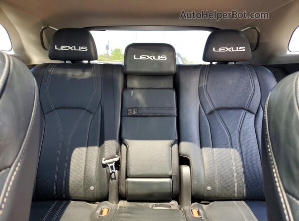 2T2BZMCA4GC006180 2016 LEXUS RX Черный Вид задних сидений