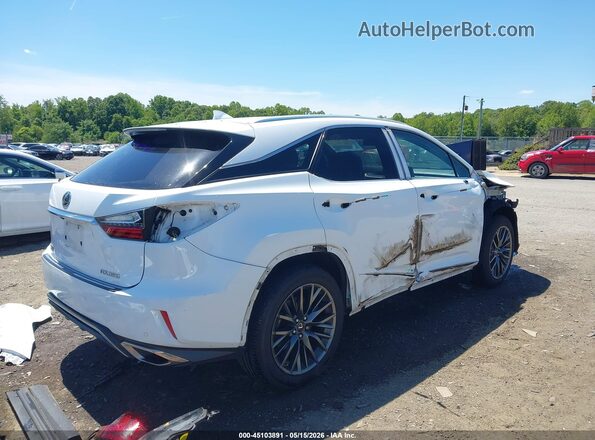 2T2BZMCA4HC087473 2017 LEXUS RX 350 Белый Задняя правая четверть