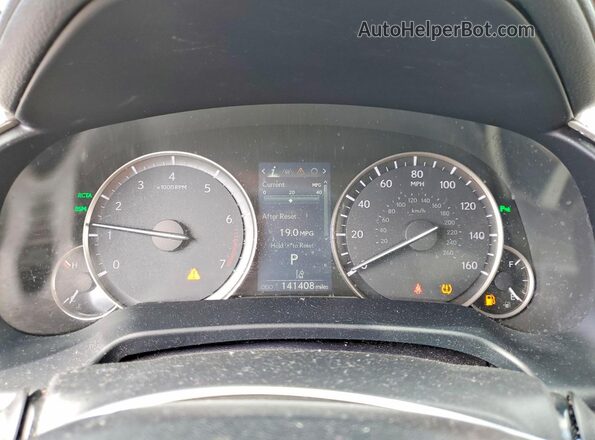 2T2BZMCA4HC088770 2017 LEXUS RX Черный Вид щитка приборов