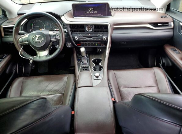 2T2BZMCA4HC088770 2017 LEXUS RX Черный Вид панели приборов