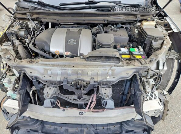 2T2BZMCA4HC095833 2017 LEXUS RX Tan Widok wnętrza z tyłu