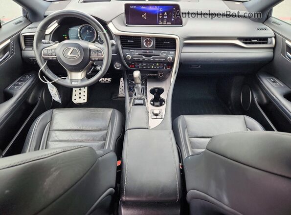 2T2BZMCA4HC095833 2017 LEXUS RX Tan Widok deski rozdzielczej