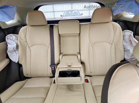 2T2BZMCA4KC177522 2019 LEXUS RX Желто-коричневый Вид задних сидений