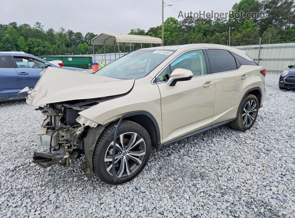 2T2BZMCA4KC177522 2019 LEXUS RX Желто-коричневый Передняя левая четверть