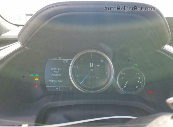 2T2BZMCA6GC009310 2016 LEXUS RX Белый Вид щитка приборов