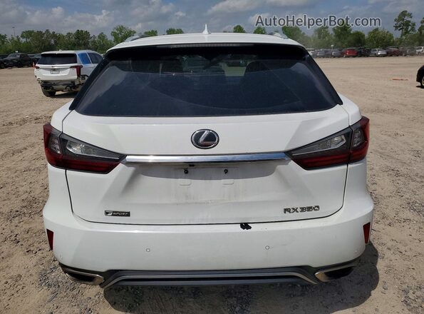 2T2BZMCA6GC017780 2016 LEXUS RX White Вид ззаду