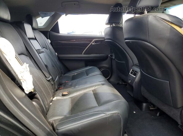 2T2BZMCA6GC036832 2016 LEXUS RX Черный Вид задних сидений