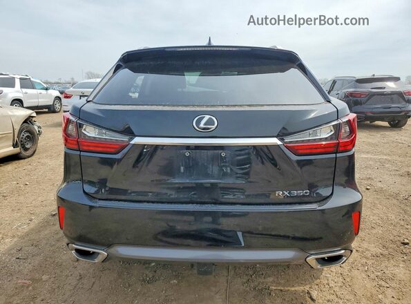 2T2BZMCA6GC036832 2016 LEXUS RX Черный Вид сзади