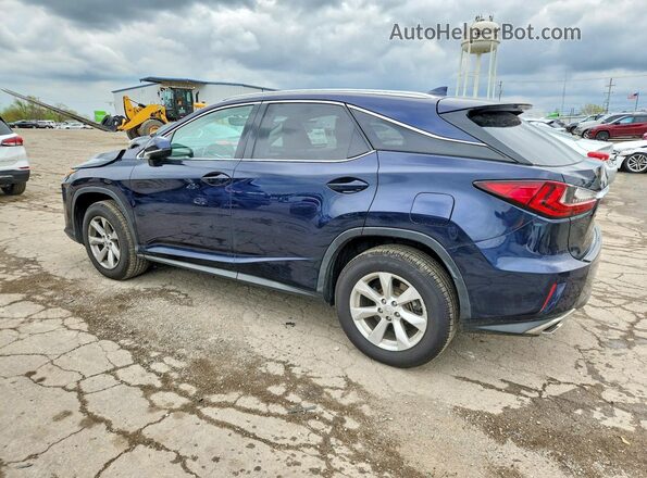 2T2BZMCA6GC045577 2016 LEXUS RX Blue Задня ліва чверть