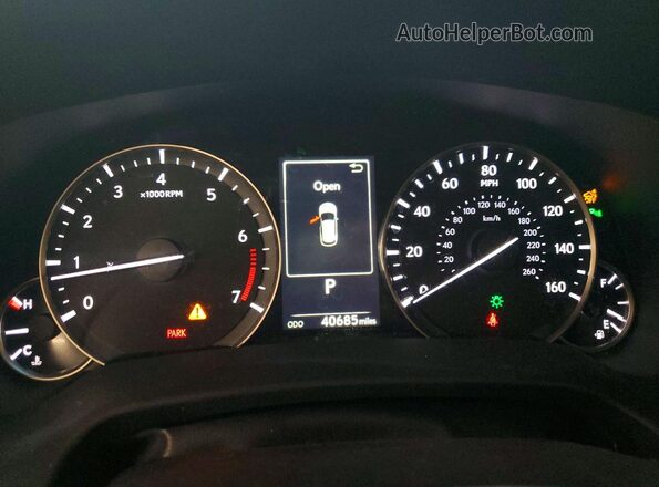 2T2BZMCA6HC127181 2017 LEXUS RX Серебряный Вид щитка приборов