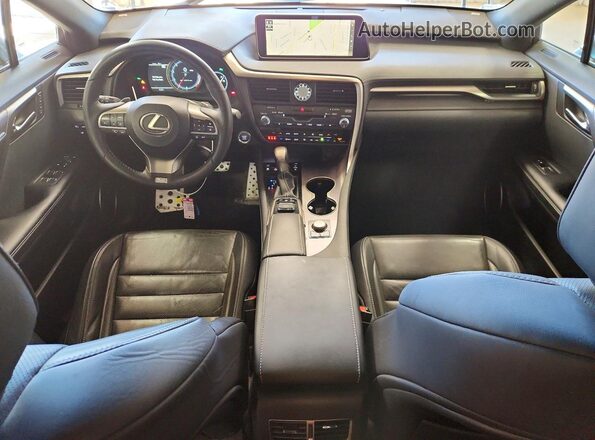 2T2BZMCA6JC151468 2018 LEXUS RX Белый Вид панели приборов