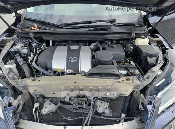 2T2BZMCA6JC163295 2018 LEXUS RX Синий Вид подкапотного пространства