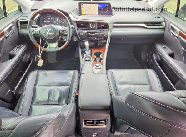 2T2BZMCA7GC023488 2016 LEXUS RX Белый Вид панели приборов