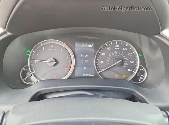 2T2BZMCA7GC023488 2016 LEXUS RX Белый Вид щитка приборов