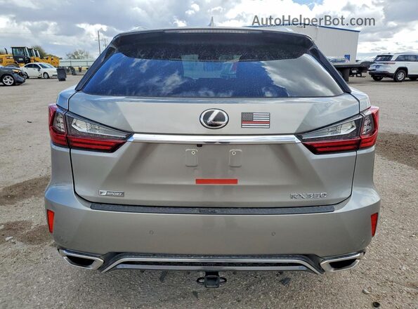 2T2BZMCA7HC111801 2017 LEXUS RX Угольный Вид сзади