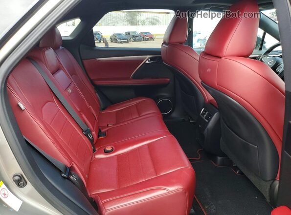 2T2BZMCA7HC111801 2017 LEXUS RX Угольный Вид задней части салона