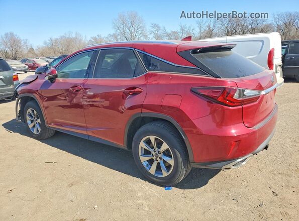 2T2BZMCA7JC164262 2018 LEXUS RX Темно-бордовый Задняя левая четверть