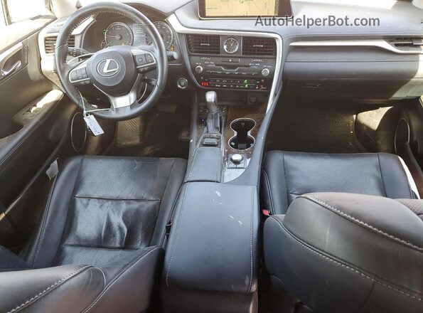 2T2BZMCA7JC164262 2018 LEXUS RX Темно-бордовый Вид панели приборов
