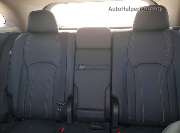 2T2BZMCA7JC164262 2018 LEXUS RX Темно-бордовый Вид задних сидений