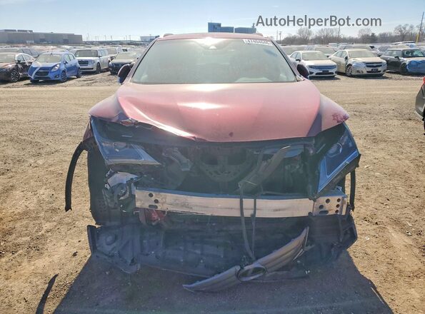 2T2BZMCA7JC164262 2018 LEXUS RX Темно-бордовый Вид спереди