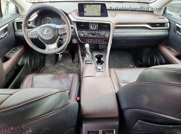 2T2BZMCA7KC178356 2019 LEXUS RX Черный Вид панели приборов