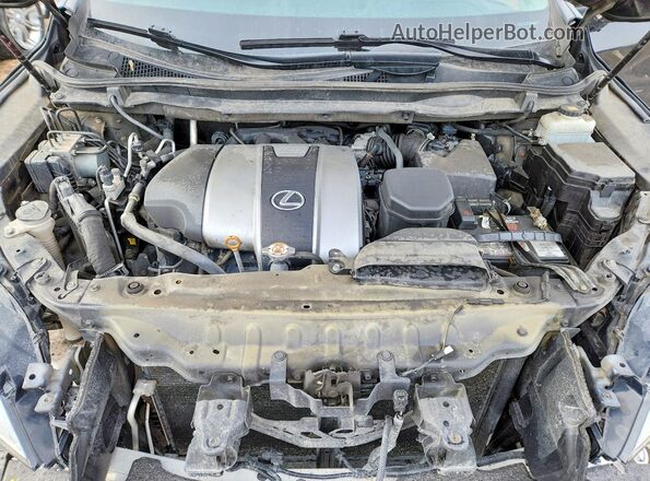 2T2BZMCA7KC178356 2019 LEXUS RX Черный Вид подкапотного пространства