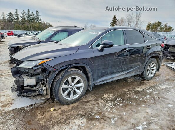 2T2BZMCA7KC178356 2019 LEXUS RX Черный Передняя левая четверть