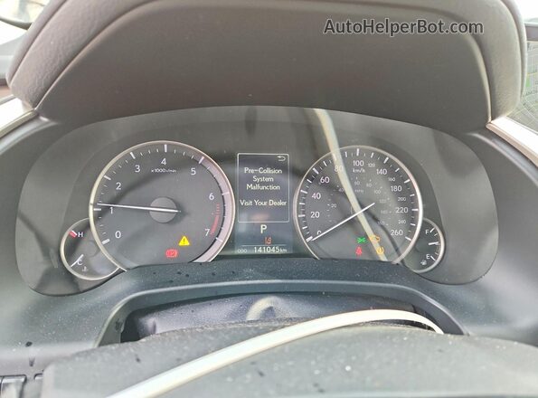 2T2BZMCA7KC178356 2019 LEXUS RX Черный Вид щитка приборов