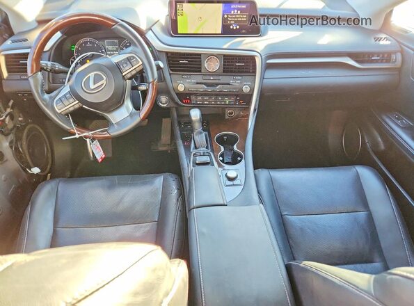 2T2BZMCA7KC207502 2019 LEXUS RX Синий Вид панели приборов