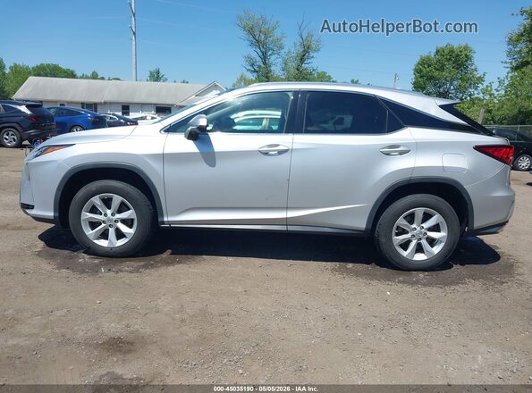 2T2BZMCA8HC080378 2017 LEXUS RX 350 Silver Widok wnętrza 360 stopni