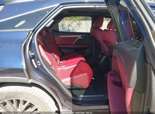 2T2BZMCA9GC024996 2016 LEXUS RX 350 Dark Blue Вид наклейки с VIN-кодом