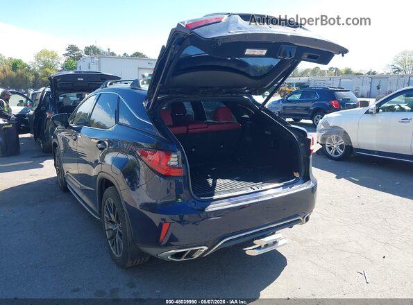 2T2BZMCA9GC024996 2016 LEXUS RX 350 Dark Blue Задняя левая четверть