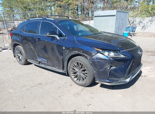 2T2BZMCA9GC024996 2016 LEXUS RX 350 Dark Blue Передняя правая четверть