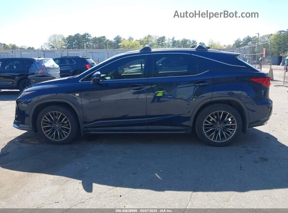 2T2BZMCA9GC024996 2016 LEXUS RX 350 Dark Blue Панорамный вид салона 360°