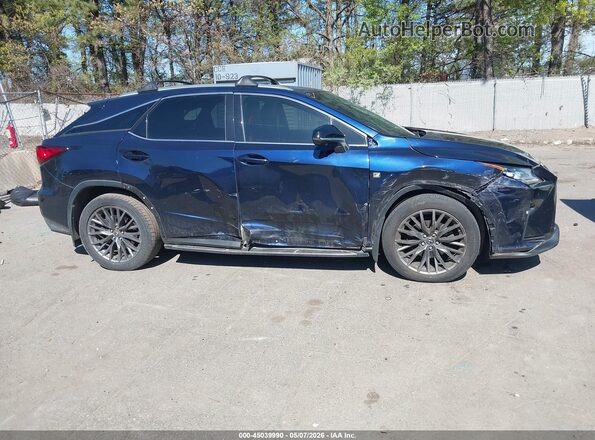 2T2BZMCA9GC024996 2016 LEXUS RX 350 Dark Blue Вид задней части салона
