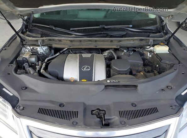 2T2BZMCA9HC061905 2017 LEXUS RX Серебряный Вид подкапотного пространства