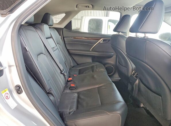 2T2BZMCA9HC061905 2017 LEXUS RX Серебряный Вид задней части салона