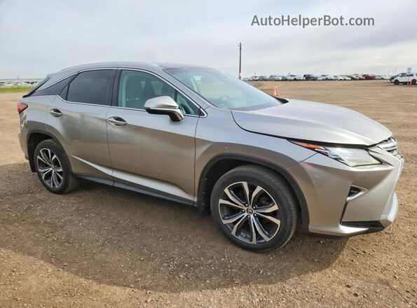 2T2BZMCA9JC138259 2018 LEXUS RX Серый Передняя правая четверть