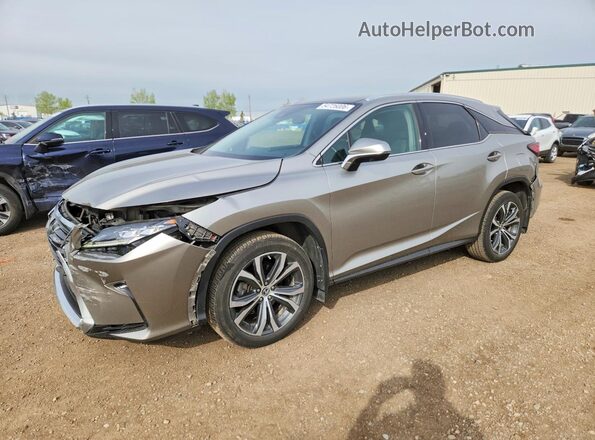 2T2BZMCA9JC138259 2018 LEXUS RX Серый Передняя левая четверть