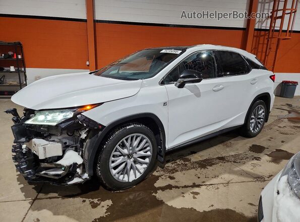 2T2BZMCA9JC143817 2018 LEXUS RX Белый Передняя левая четверть