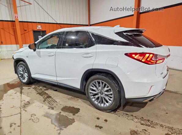 2T2BZMCA9JC143817 2018 LEXUS RX Белый Задняя левая четверть