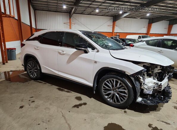 2T2BZMCA9JC143817 2018 LEXUS RX Белый Передняя правая четверть