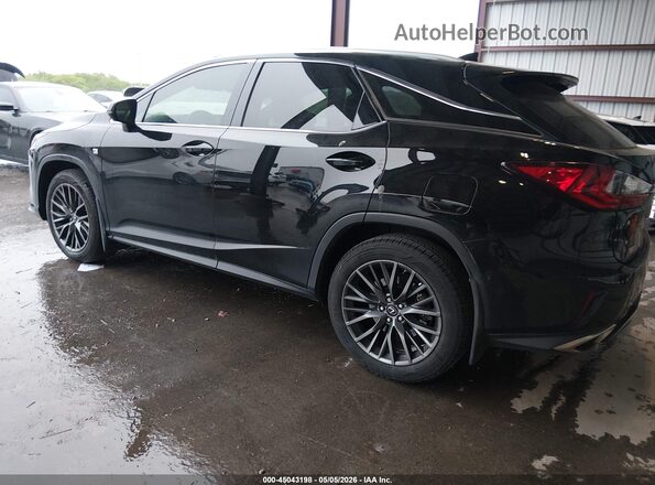 2T2BZMCA9JC157054 2018 LEXUS RX 350 Черный Задняя левая четверть