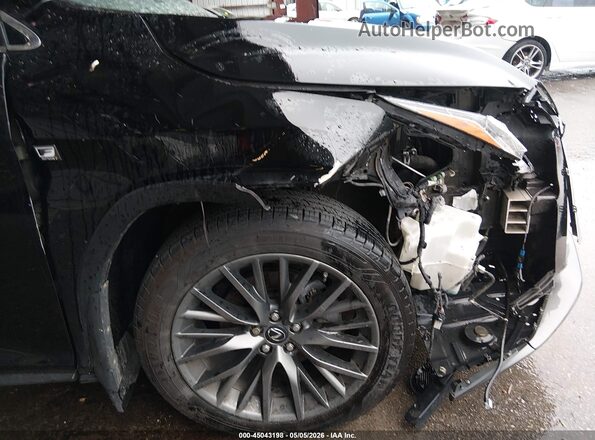 2T2BZMCA9JC157054 2018 LEXUS RX 350 Черный Вид спереди