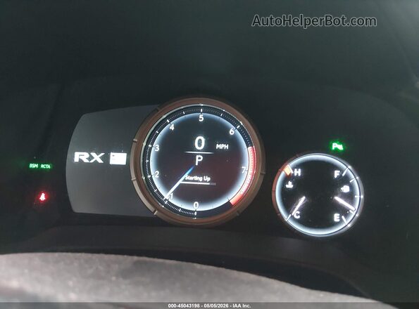 2T2BZMCA9JC157054 2018 LEXUS RX 350 Черный Вид задних сидений